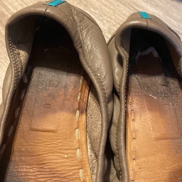 Taupe Tieks, size 8, Worn Condition - Picture 3 of 4